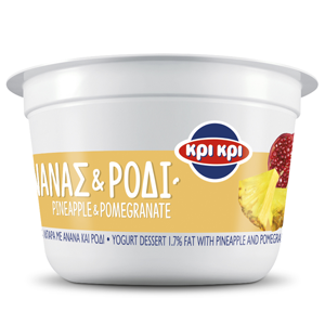 Kri Kri yogurt Pineapple Pomegranate